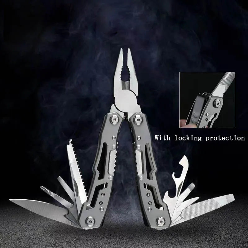 Folding Multi-tool Pocket Knife Pliers Mini Portable Fold