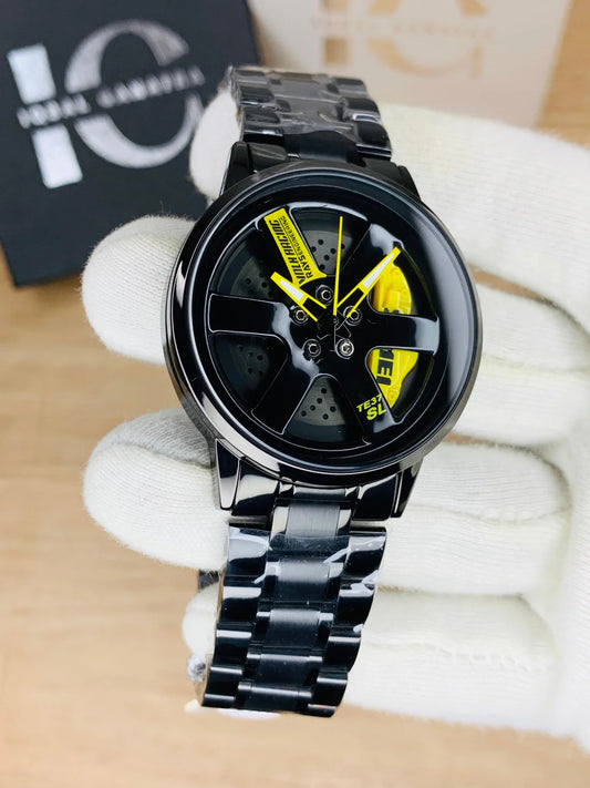 Rim Hub Wheel Wristwatch