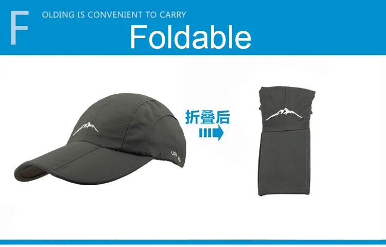 Cap Foldable Cycling hat Sun Protection