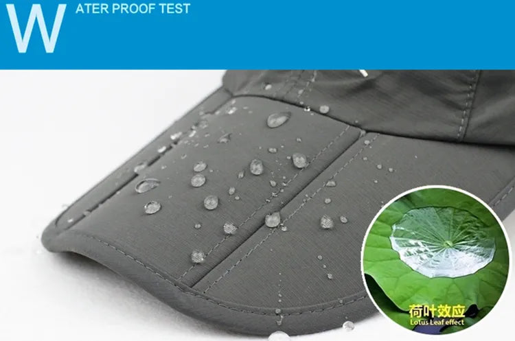 Cap Foldable Cycling hat Sun Protection