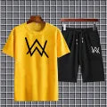 T-Shirt and Black Shorts